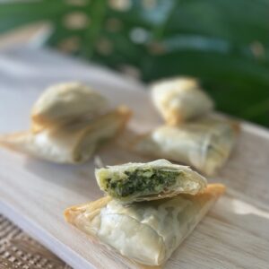 Frozen Spanakopitas