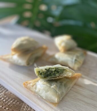 Spanakopitas surgelés