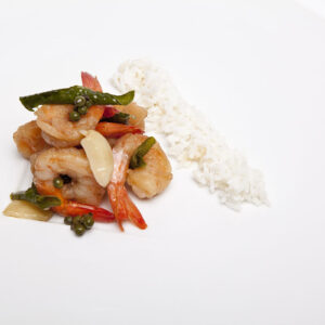 Frozen SHRIMPS FRIED WITH PEPPER AND RICE_Thai Tapas-Freshpack