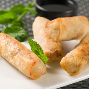 Frozen VEGETABLE SPRING ROLLS_Thai Tapas-Freshpack