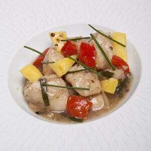 POULET CUISINÉ AUX ÉPICES ET À L'ANANAS_Thai Tapas surgelés-Freshpack