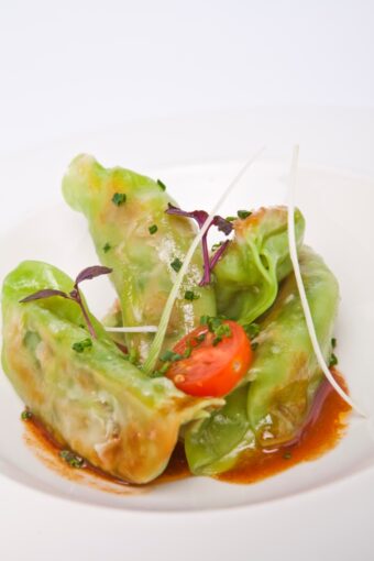 green vegetables gyoza freshpack