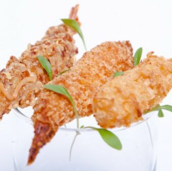 Crevettes panées surgelées-freshpack