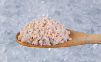 Frozen minced lobster meat