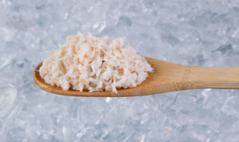 Frozen lobster meat