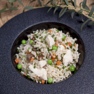 Frozen chicken fried rice - cantonese style - En'Joy