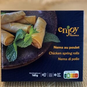 Packaging Frozen loempia