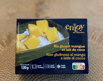 Packaging Riz gluant mangue et lait de coco