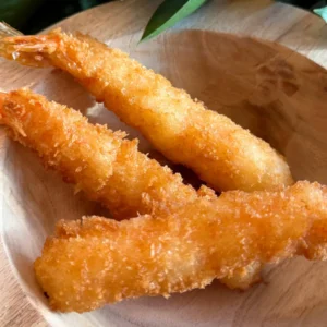 Queues de Crevettes Panées ASC surgelées – “Crevettes Torpedo”