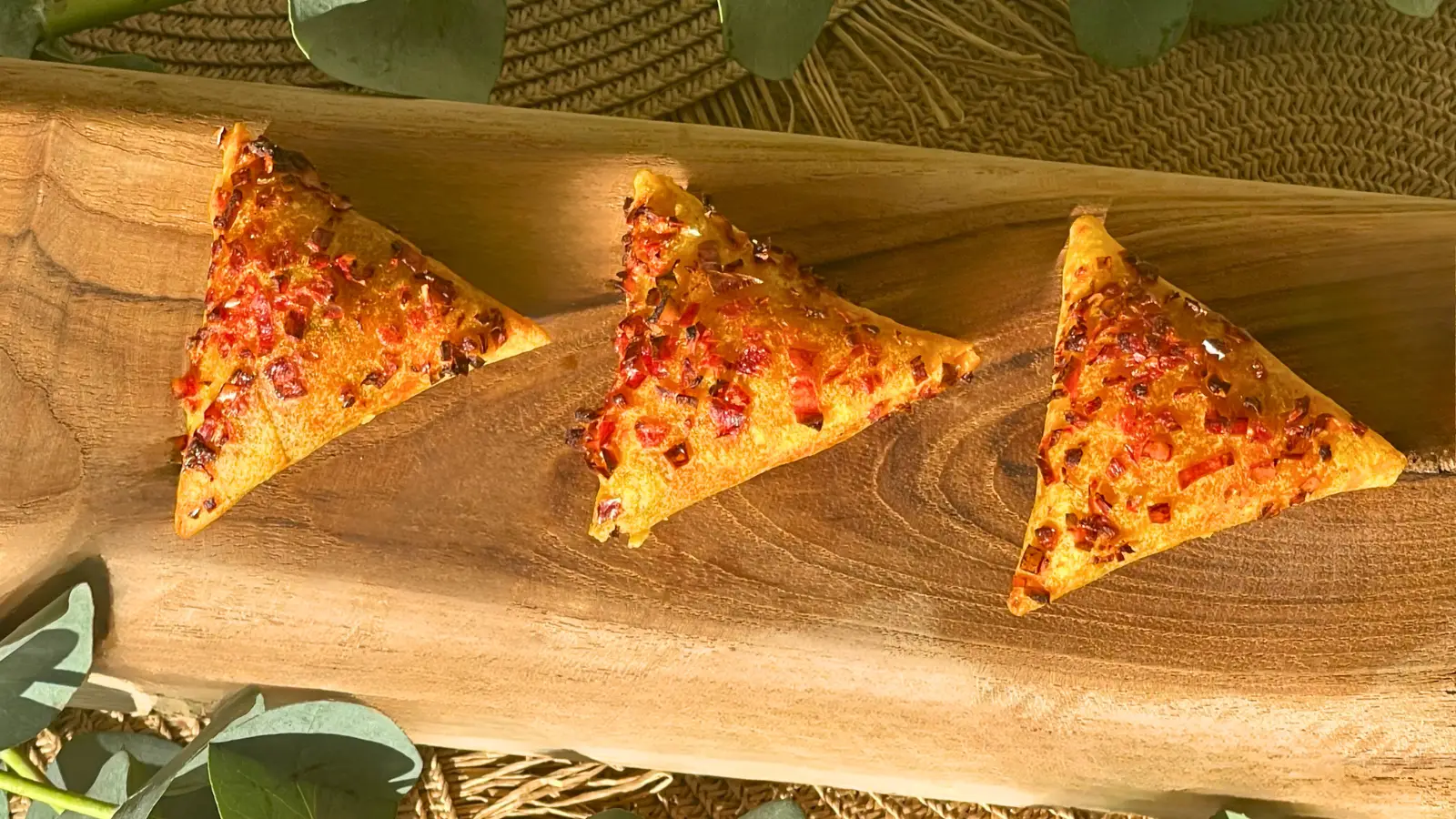 Samossa au poulet tikka