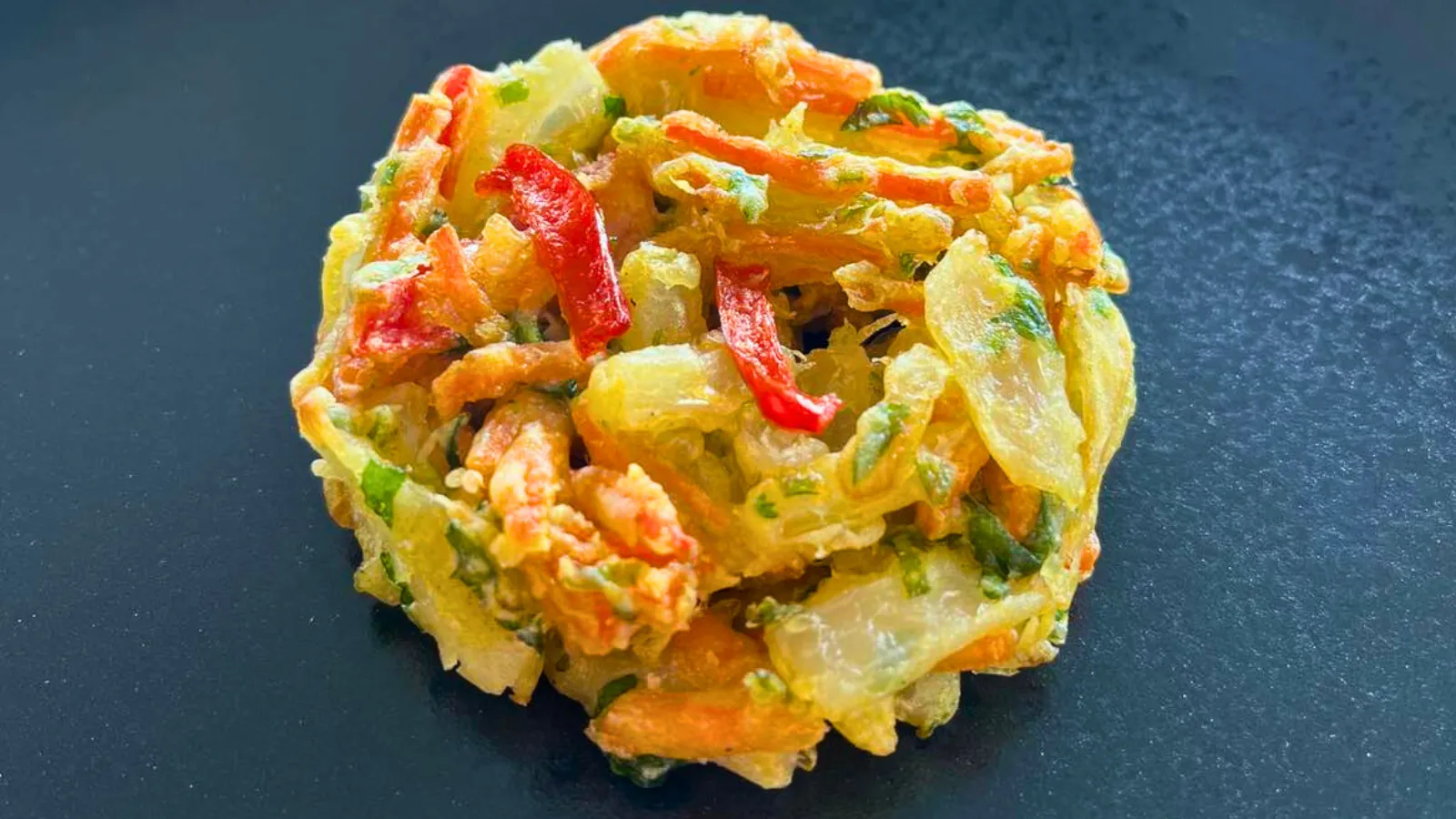 Beignet de légumes surgelé façon tempura